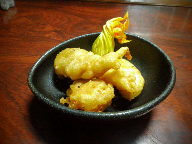 サクフワ!花ズッキーニのフリット